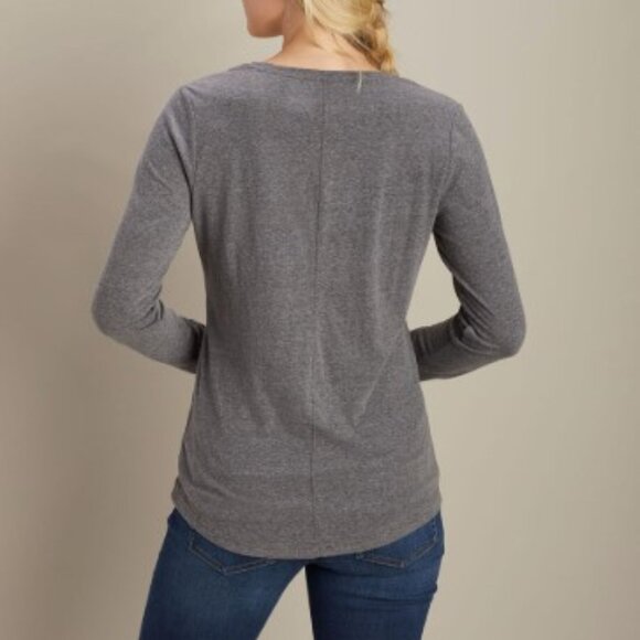 Duluth Trading Co Lightweight Longtail Slub Logo Long Sleeve size XL - Picture 2 of 11